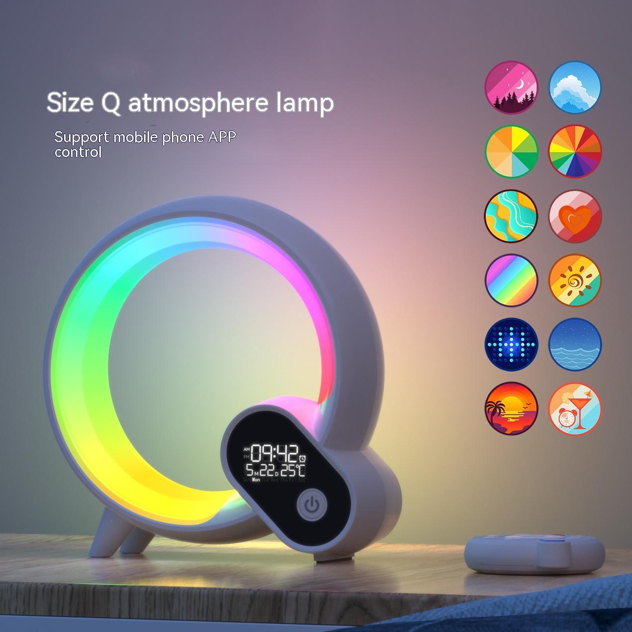 Creative Q LED Light & Alarm clock